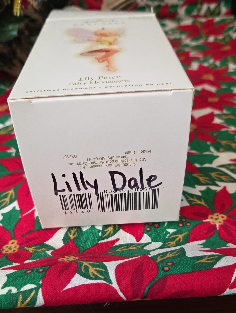* 2008* Hallmark LILY FAIRY Collectors Ornament   Of FAIRY MESSENGERS Collection